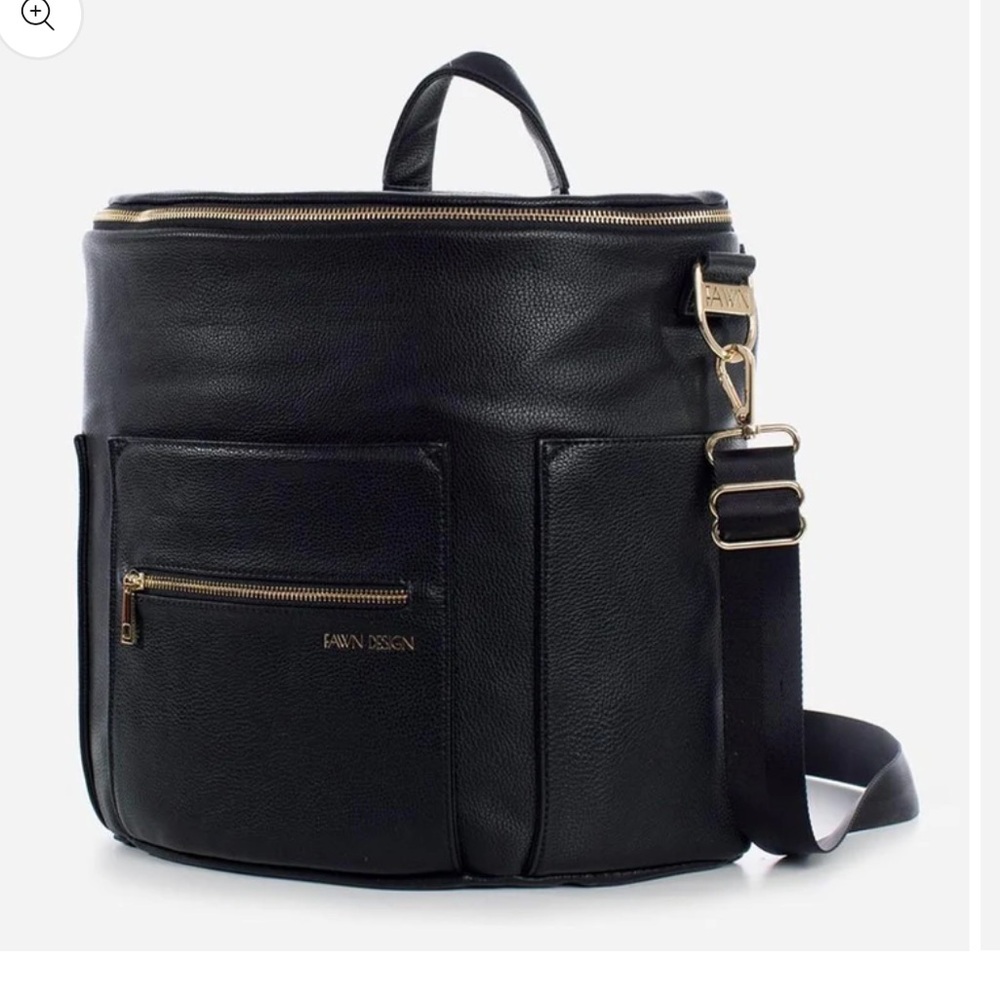 Fawn Design Original Diaper Bag (Black)